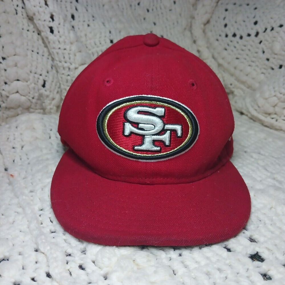New Era 59fifty San Francisco 49ers Hat Cap Youth Fitted Size 6 1/2 NFL 2014